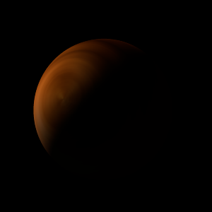 The artist's impression of S Ori 36 artist's rendition