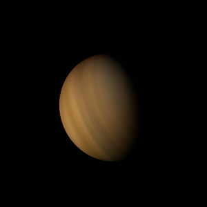 The artist's impression of S Ori J054004.5-023642 artist's rendition