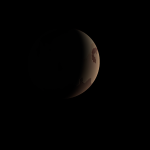 The artist's impression of ScoPMS 42b b artist's rendition
