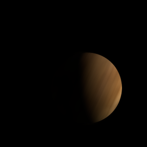 The artist's impression of SDSS J1416+1348 b artist's rendition