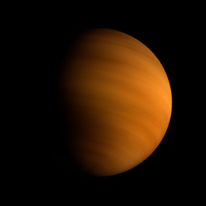 The artist's impression of SDSS J1439+3042 artist's rendition