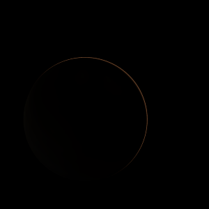 The artist's impression of SDSS J2052-1609 b artist's rendition