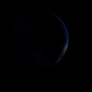 The artist's impression of TIC 150070085 c artist's rendition