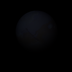 The artist's impression of TOI-1472 c artist's rendition