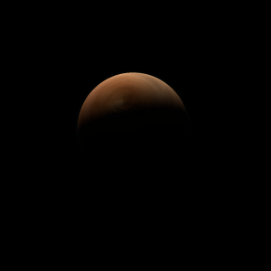 The artist's impression of TOI-1742 b artist's rendition