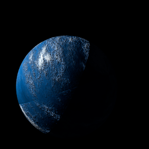 The artist's impression of TOI-1846 b artist's rendition