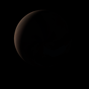 The artist's impression of TOI-1859 Ab artist's rendition