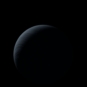 The artist's impression of TOI-2040 b artist's rendition