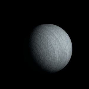 The artist's impression of TOI-2049 b artist's rendition