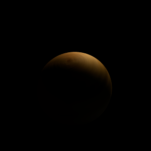 The artist's impression of TOI-2088 b artist's rendition