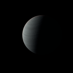 The artist's impression of TOI-2147 b artist's rendition