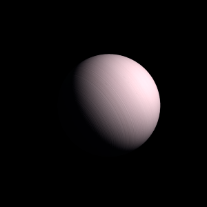 The artist's impression of TOI-2485 b artist's rendition