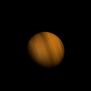 The artist's impression of TOI-282 c artist's rendition