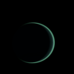 The artist's impression of TOI-2986 b artist's rendition