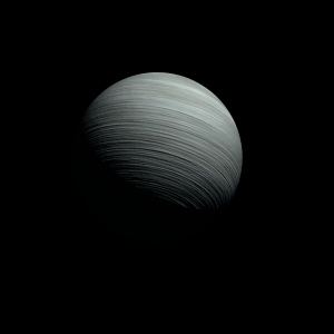 The artist's impression of TOI-3877 b artist's rendition