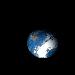 The artist's impression of TOI-396 Ab artist's rendition