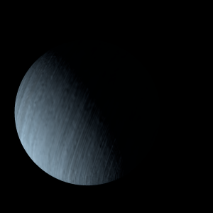 The artist's impression of TOI-4034 b artist's rendition