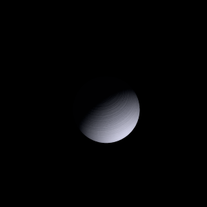The artist's impression of TOI-4427 b artist's rendition