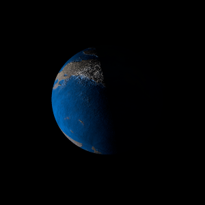 The artist's impression of TOI-4559 b artist's rendition