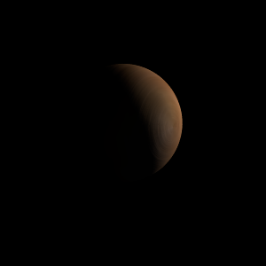 The artist's impression of TOI-480 b artist's rendition