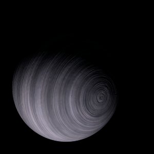 The artist's impression of TOI-5592 b artist's rendition