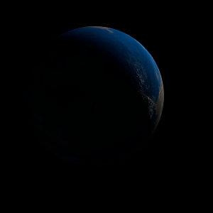 The artist's impression of TOI-5728 b artist's rendition