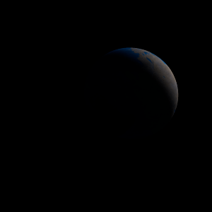The artist's impression of TOI-5833 b artist's rendition