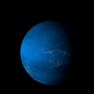 The artist's impression of TOI-6041 c artist's rendition