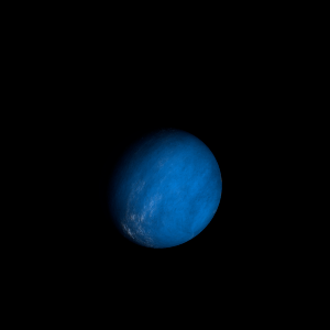 The artist's impression of TOI-6303 b artist's rendition