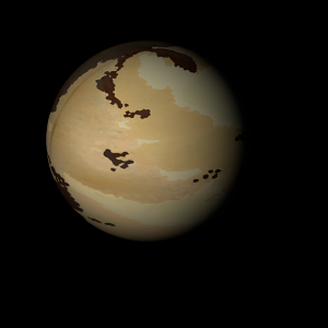 The artist's impression of TOI-6690 Ab artist's rendition