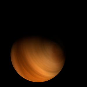 The artist's impression of TYC 9255-929-1 b artist's rendition