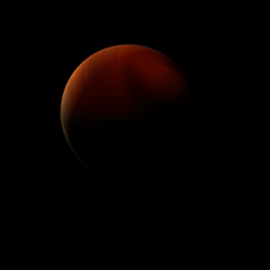 The artist's impression of USco 1621 b artist's rendition