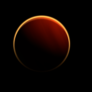 The artist's impression of USco J1551-2134 artist's rendition
