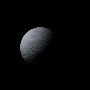 The artist's impression of WASP-116 b artist's rendition