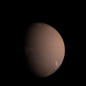 The artist's impression of WASP-4 c artist's rendition