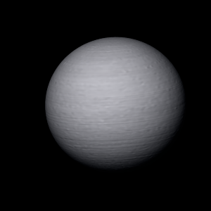 The artist's impression of WASP-58 Ab artist's rendition