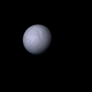 The artist's impression of WASP-75 Ab artist's rendition