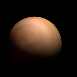 The artist's impression of WISE J0146+4234 artist's rendition