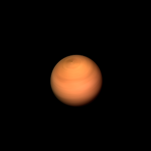 The artist's impression of WISE J0304-2705 artist's rendition