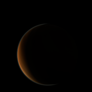 The artist's impression of WISE J0313+7807 artist's rendition