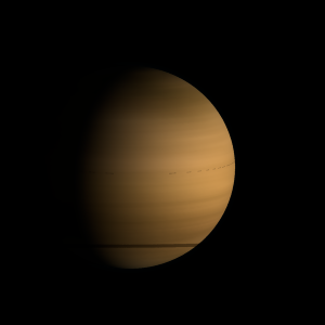 The artist's impression of WISE J0325-5044 artist's rendition