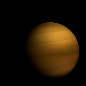 The artist's impression of WISE J0734-7157 artist's rendition