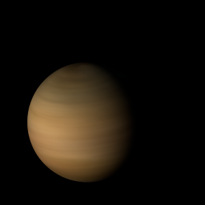 The artist's impression of WISE J0811-8051 artist's rendition