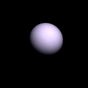 The artist's impression of WISE J0825+2805 artist's rendition