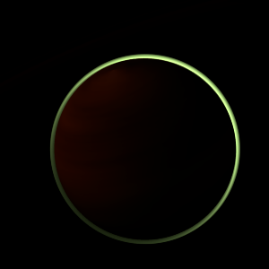 The artist's impression of WISE J0836-1859 artist's rendition