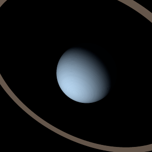 The artist's impression of WISE J1141-3326 artist's rendition