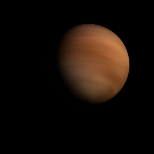 The artist's impression of WISE J1318-1758 artist's rendition
