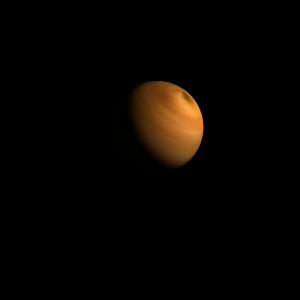 The artist's impression of WISE J1541-2250 artist's rendition
