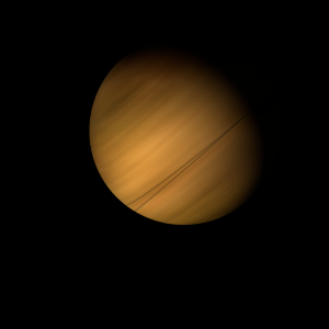 The artist's impression of WISE J2212-6931 artist's rendition