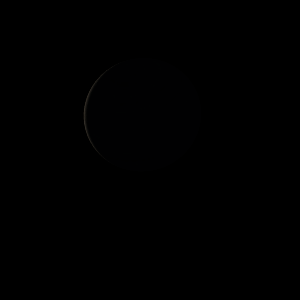 The artist's impression of Wolf 327 b artist's rendition